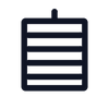 Contoured fit icon